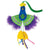 Kong Connects Peacock Feather Cat Toy - The Pets Club