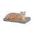 MidWest QuietTime® Deluxe Ombré Swirl Pet Bed – 18 inch (Grey) - The Pets Club