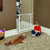 MidWest White Glow in the Dark Steel Pet Gate - The Pets Club