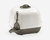 MPS2 Corner Cat Litter Box - 54x40x55cm/Grey & White - The Pets Club