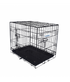 Pado Double Door Dog Crate With Mesh Floor