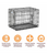 Pado Double Door Dog Crate With Mesh Floor