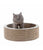 Pado Cat Scratcher Round With Catnip - The Pets Club