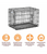 Pado Double Door Dog Crate With Mesh Floor - The Pets Club