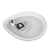 Pioneer Pet Raindrop Durable Ceramic Pet Fountain 60oz (White) - The Pets Club
