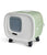 Savic Mira De Lux Toilet Home Cat Litter Box Botanical Green - The Pets Club