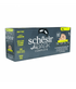 Schesir After Dark In Pate' Variety Pack For Cat - 960g (80g x12 Cans) - 4 Flavors ( 3 Cans Each Flavor)