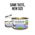 Schesir Complements Cat Wet Food in Jelly Can - Tuna With Grouper - 6X70g - The Pets Club