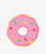 The Hillman ID Tag - Circle large Pink Donut - The Pets Club
