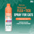 TropiClean Flea + Tick Cat + Home Easy Mist Spray for Cats - 14oz - The Pets Club
