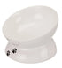 Trixie Raised Ergonomic Ceramic Cat Bowl white -250ML