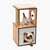 Catit Premium Cat Furniture V-Box Small - Walnut