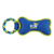 K9 Fitness by Zeus Tough Nylon Bone with Rope Tug - 30.5cm - The Pets Club