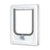 Zolux Cat - Flap For Wooden Door - 4 Position White - The Pets Club