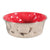 Zolux Diamonds Stainless Non - Slip Dog Bowls - Red - The Pets Club