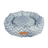 M-Pets Tasmania Round Cushion Blue/White