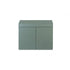 Ada Wood Cabinet 120 Metallic Silver