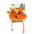 All For Paws Tinkly Twins - Orange - The Pets Club