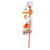 All For Paws Fluffy Wand - Orange - ThePetsClub