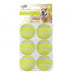 All For Paws Interactive Hyper Fetch Tennis Balls- 6 pcs