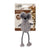 All For Paws Lambswool Mouse Dangler - Grey - ThePetsClub