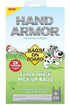 Bags On Brand Hand Armor with Extra Thick Pick Up Bags - 100 Bags