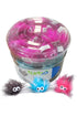 Bergan Turbo Plush Monsters Bulk Cat Toy Bin – 51pcs