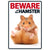 BEWARE OF THE HAMSTER SIGN - ThePetsClub