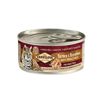 Carnilove Adult Wet Cat Food Can - 6x100g