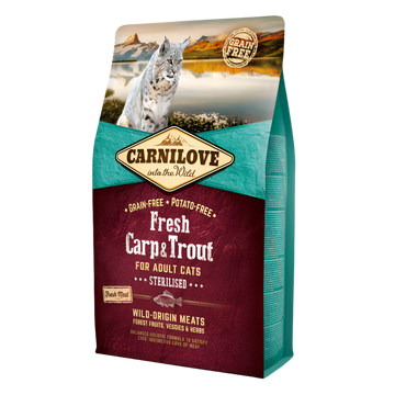 Carnilove Fresh Carp & Trout For Adult Cats
