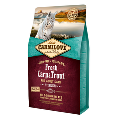 Carnilove Fresh Carp & Trout For Adult Cats