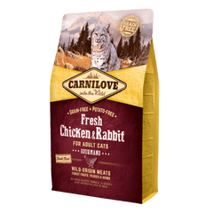 Carnilove Fresh Chicken & Rabbit Adult Dry Cat Food