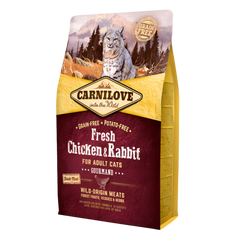 Carnilove Fresh Chicken & Rabbit Adult Dry Cat Food