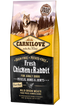 Carnilove Fresh Chicken & Rabbit  Adult Dry Dog Food
