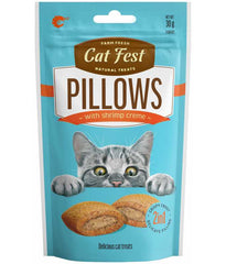 Cat Fest Pillows with Cream Cat Treat