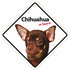 CHIHUAHUA ON BOARD SIGN