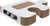 District 70 Puzzle Cardboard Cat Scratch Toy - The Pets Club