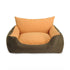 Fabotex Set 2 Cuccia Sofa “MILANO” Verde-Giallo 55/65