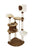 Fauna Tiago Cat Pole - Beige & Brown - The Pets Club