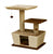 Fauna Villa Cat Play Lounge - Light Brown - The Pets Club