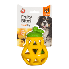 FOFOS Fruity Bites  Treat Dispensing Dog Toy Pear