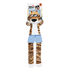 FOFOS Tiger Jumbo Skinnez Dog Toy