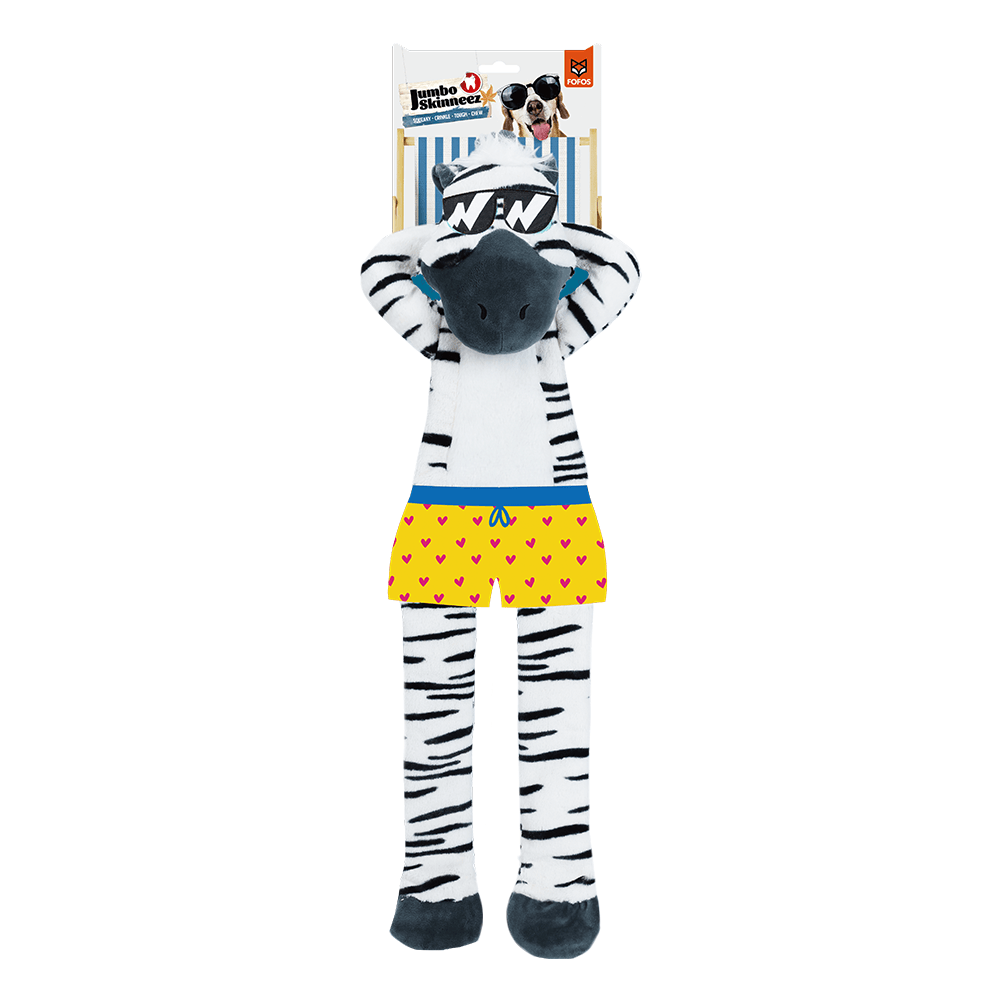 Zebra shop dog toy