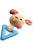 GiGwi Suppa Puppa with Squeaker inside – Plush/TPR (Small) - The Pets Club