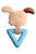 GiGwi Suppa Puppa with Squeaker inside – Plush/TPR (Small) - The Pets Club