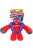 GIGWI Red Gladiator Plush TPR with Squeaker (Medium) - ThePetsClub