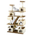 Go Pet Club 87″ Cat Tree Climber With Swing For Cats