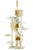 Go Pet Club Three Condo Cat Tree Size 127Wx41Lx233 - 260H - The Pets Club