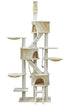 Go Pet Club Three Condo Cat Tree Size 127Wx41Lx233-260H