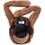 GoDog® Action Plush™ Ape with Chew Guard Technology™ Animated Squeaker Dog Toy - ThePetsClub